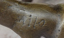 Wall Street Bull Miniature Hot Cast Bronze Sculpture Lost Wax