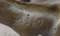 Wall Street Bull Miniature Hot Cast Bronze Sculpture Lost Wax