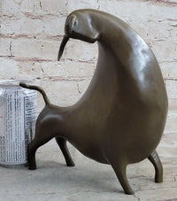 Abstract Bull Limited Edition Signed Original Williams Bronze