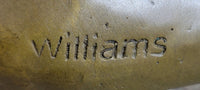 Abstract Bull Limited Edition Signed Original Williams Bronze