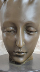 Signed Salvador Dali Gesture Hand Brown Patina Bronze Sculpture