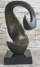 Abstract Metal Face Art Sculpture Bronze by Salvador Dali