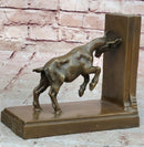 Bronze Bookends – Satyr and Goat Mythological Sculpture