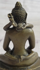Tibet Art Tantra Buddhism Gilt Bronze Mandkesvara Yab-Yum Lotus