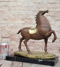 Modern Sculpture Made of Pure Copper, Bronze Horse Statue by B.C Zhang