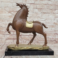 Modern Sculpture Made of Pure Copper, Bronze Horse Statue by B.C Zhang