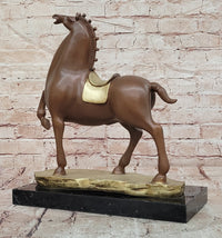 Modern Sculpture Made of Pure Copper, Bronze Horse Statue by B.C Zhang