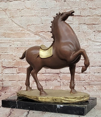 Modern Sculpture Made of Pure Copper, Bronze Horse Statue by B.C Zhang