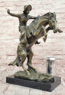 Bronco Buster by Fredric Remington Bronze Sculpture