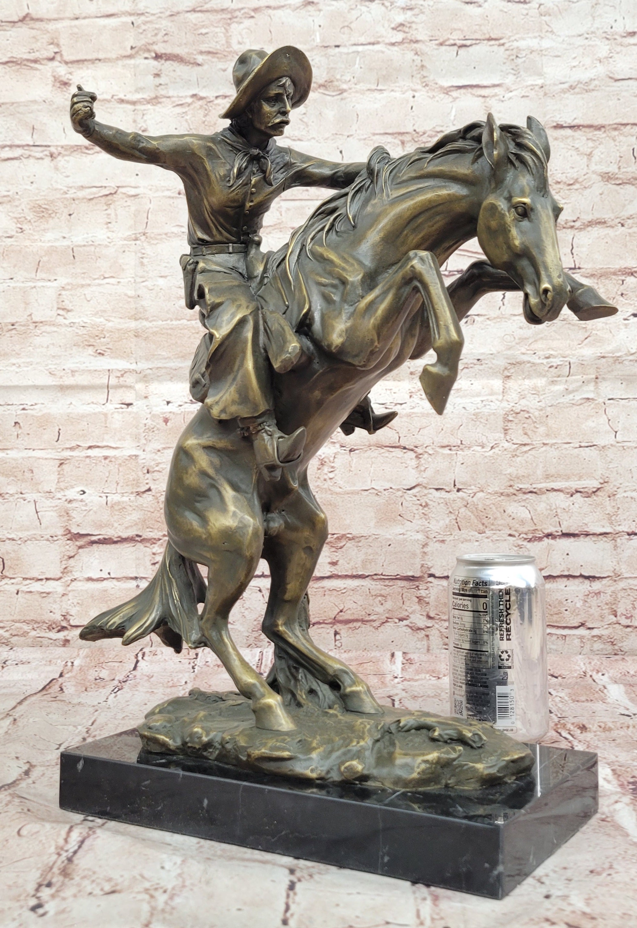Bronco Buster by Fredric Remington Bronze Sculpture