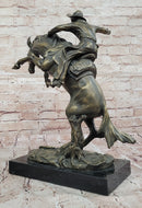 Bronco Buster by Fredric Remington Bronze Sculpture