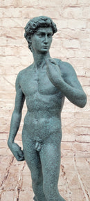 Famous Michelangelo's David Big Size Bronze Sculpture Statue Hand Made