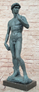 Famous Michelangelo's David Big Size Bronze Sculpture Statue Hand Made
