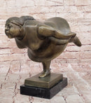 Ballerina Dancer Girl Bronze Sculpture by Botero