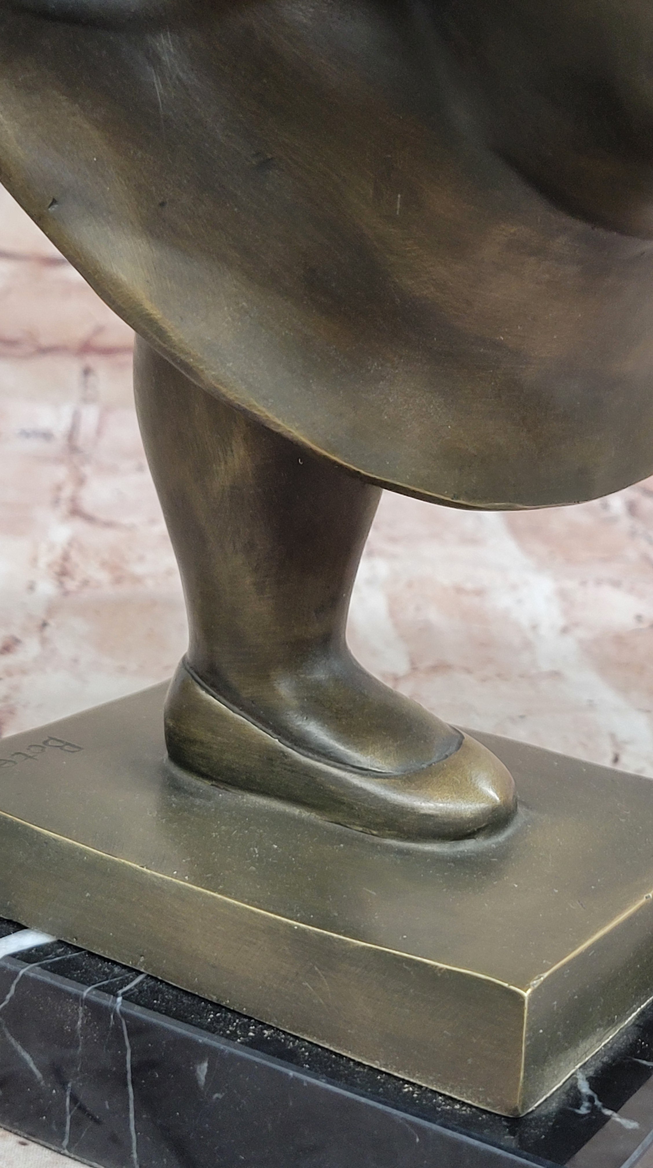 Ballerina Dancer Girl Bronze Sculpture by Botero