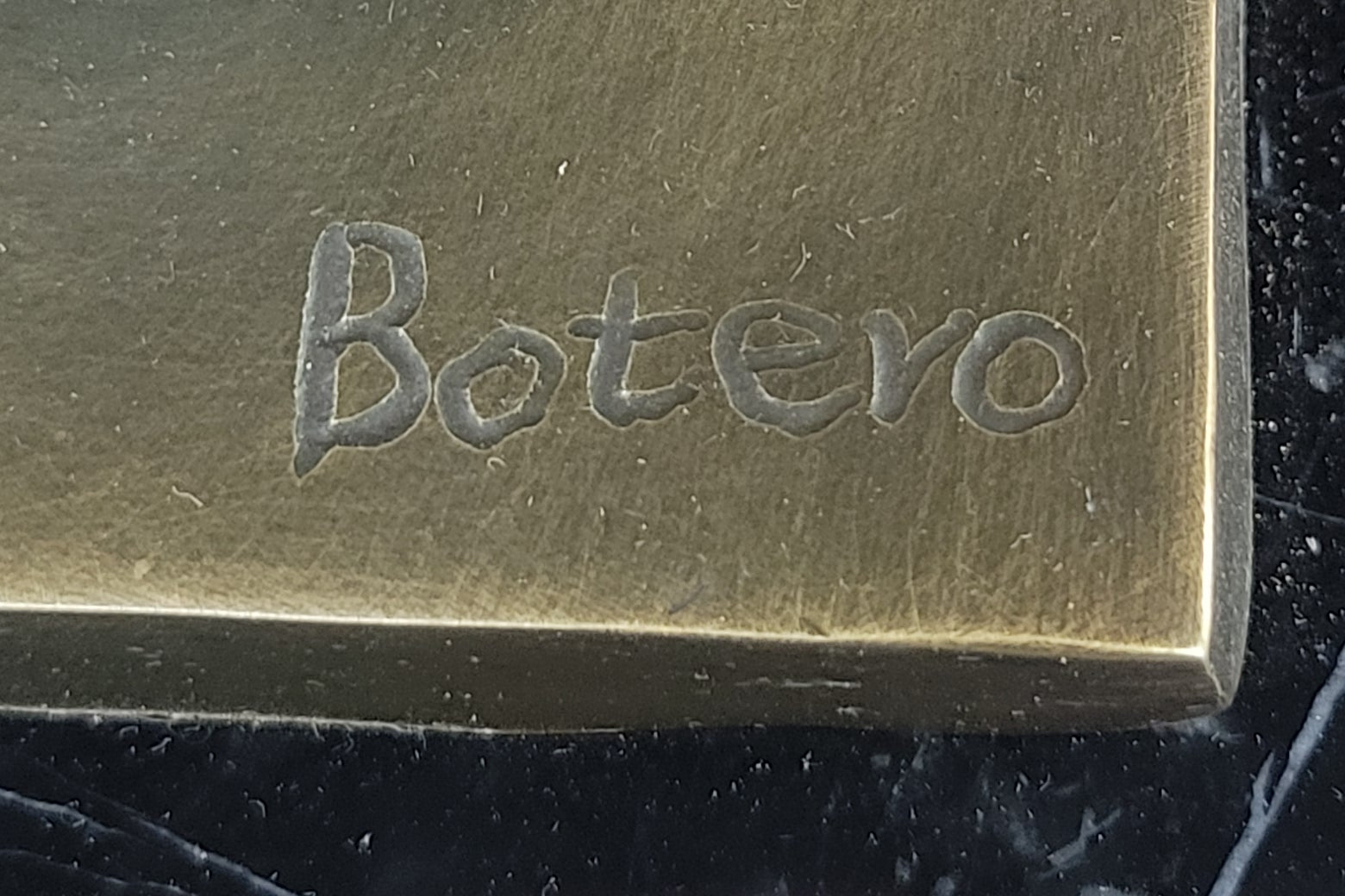 Ballerina Dancer Girl Bronze Sculpture by Botero