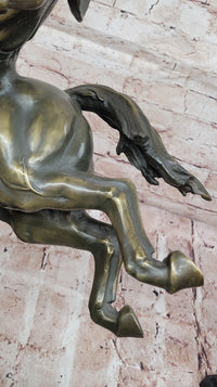 Bucking Bronco Cowboy Sculpture – Bronze Horse Art