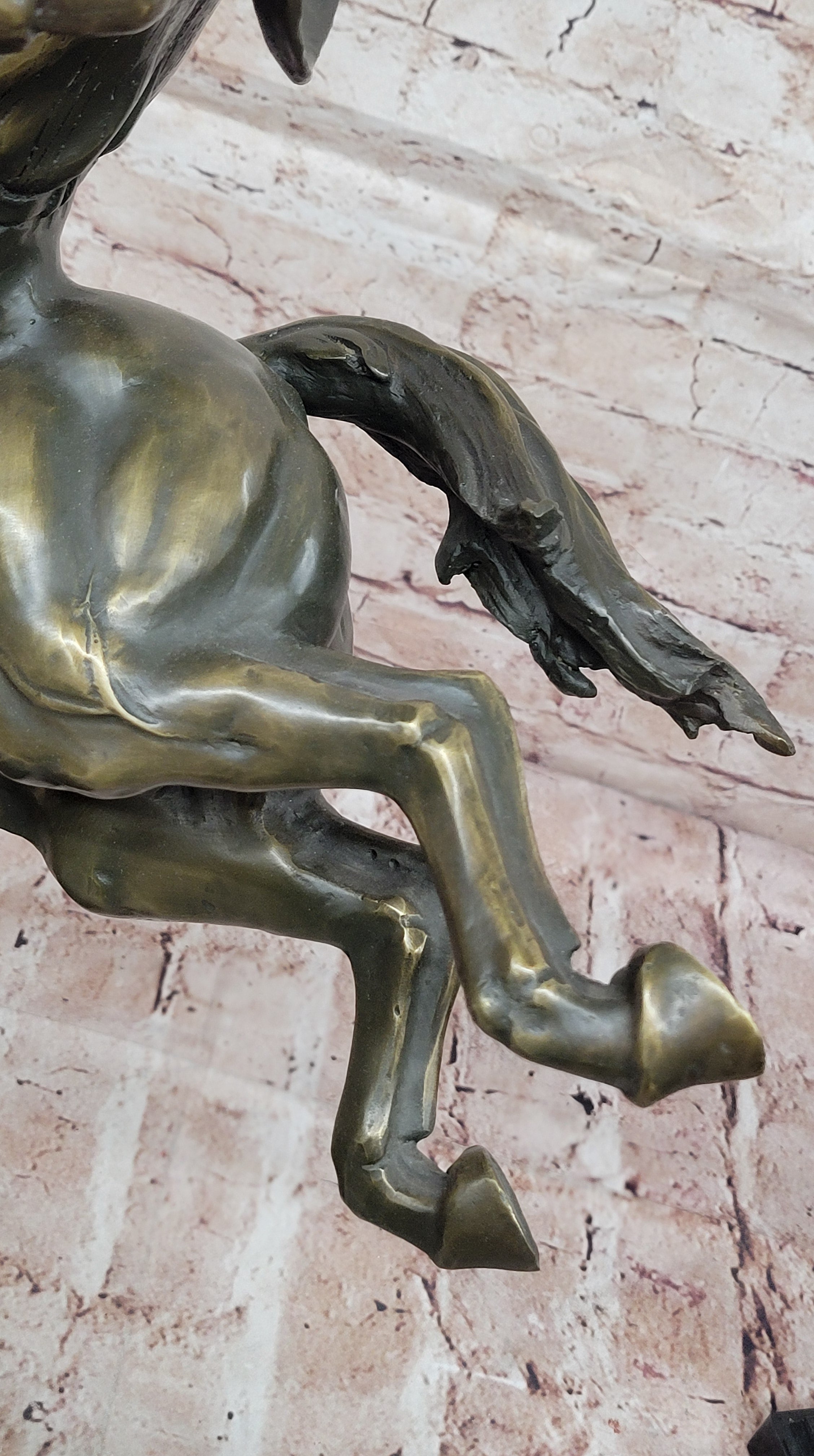 Bucking Bronco Cowboy Sculpture – Bronze Horse Art