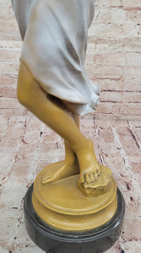 Bronze Violinist – Graceful Woman Playing Violin