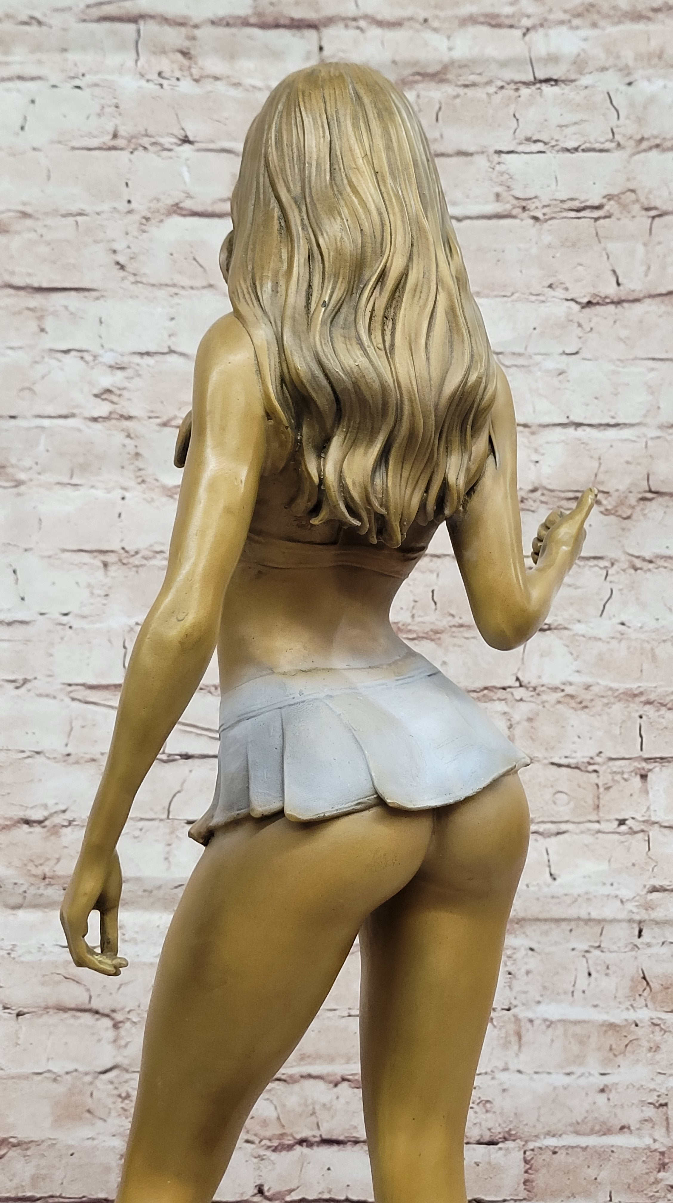 Bronze Superhero Girl – Modern Female Warrior