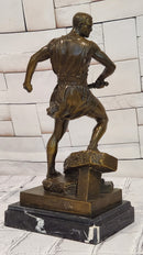 Limited Edition Bronze Figure of a Classical Roman Warrior with Sword by J.Mavchi
