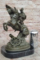 Bronze Napoleon Crossing the Alps on Horse - Military Art