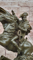 Bronze Napoleon Crossing the Alps on Horse - Military Art