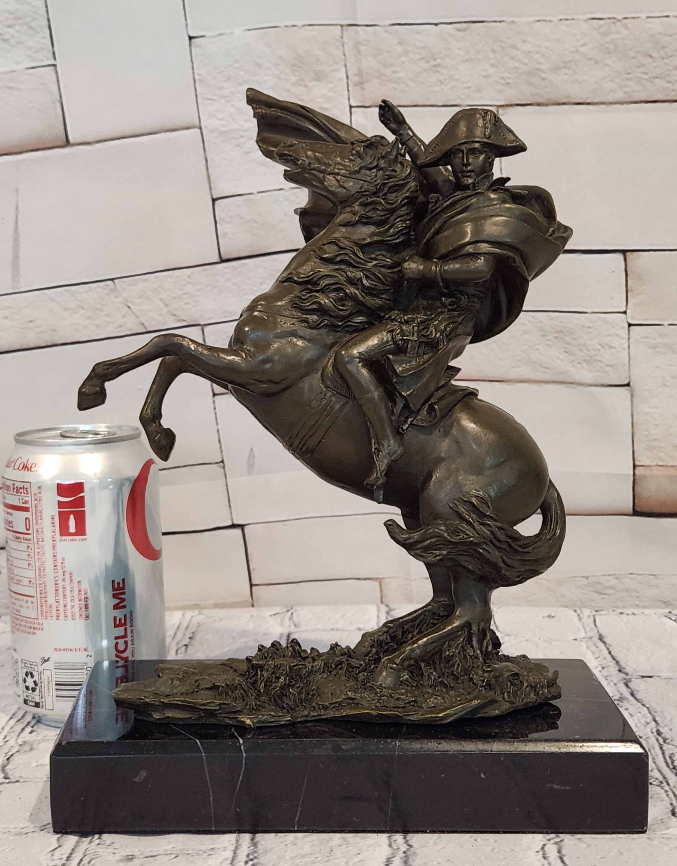 Napoleon Bonaparte Statue Hot Cast Bronze Napoleon Crossing the Alps Sculpture