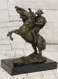Napoleon Bonaparte Statue Hot Cast Bronze Napoleon Crossing the Alps Sculpture
