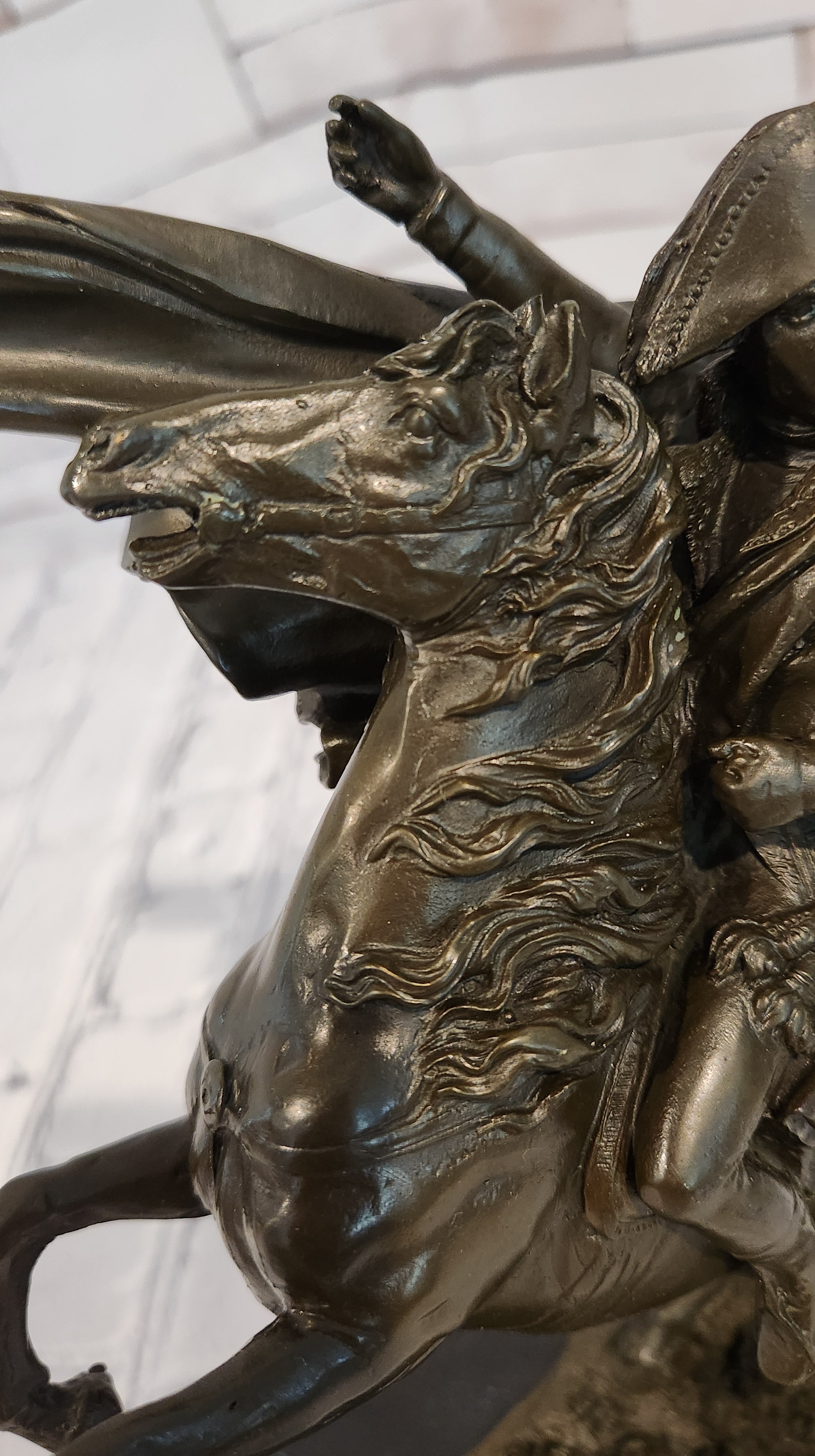 Napoleon Bonaparte Statue Hot Cast Bronze Napoleon Crossing the Alps Sculpture