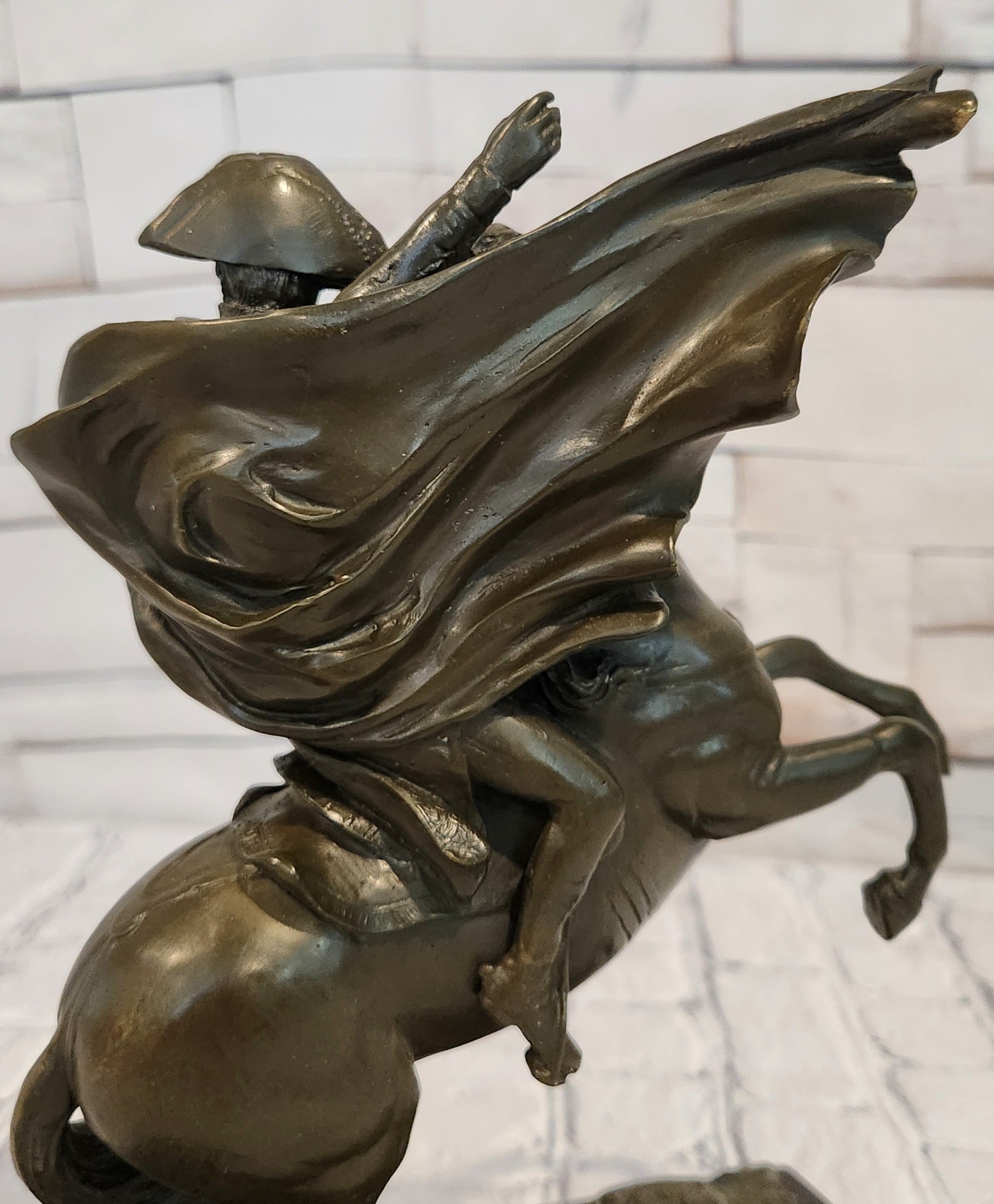 Napoleon Bonaparte Statue Hot Cast Bronze Napoleon Crossing the Alps Sculpture