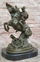 Bronze Napoleon Crossing the Alps on Horse - Military Art