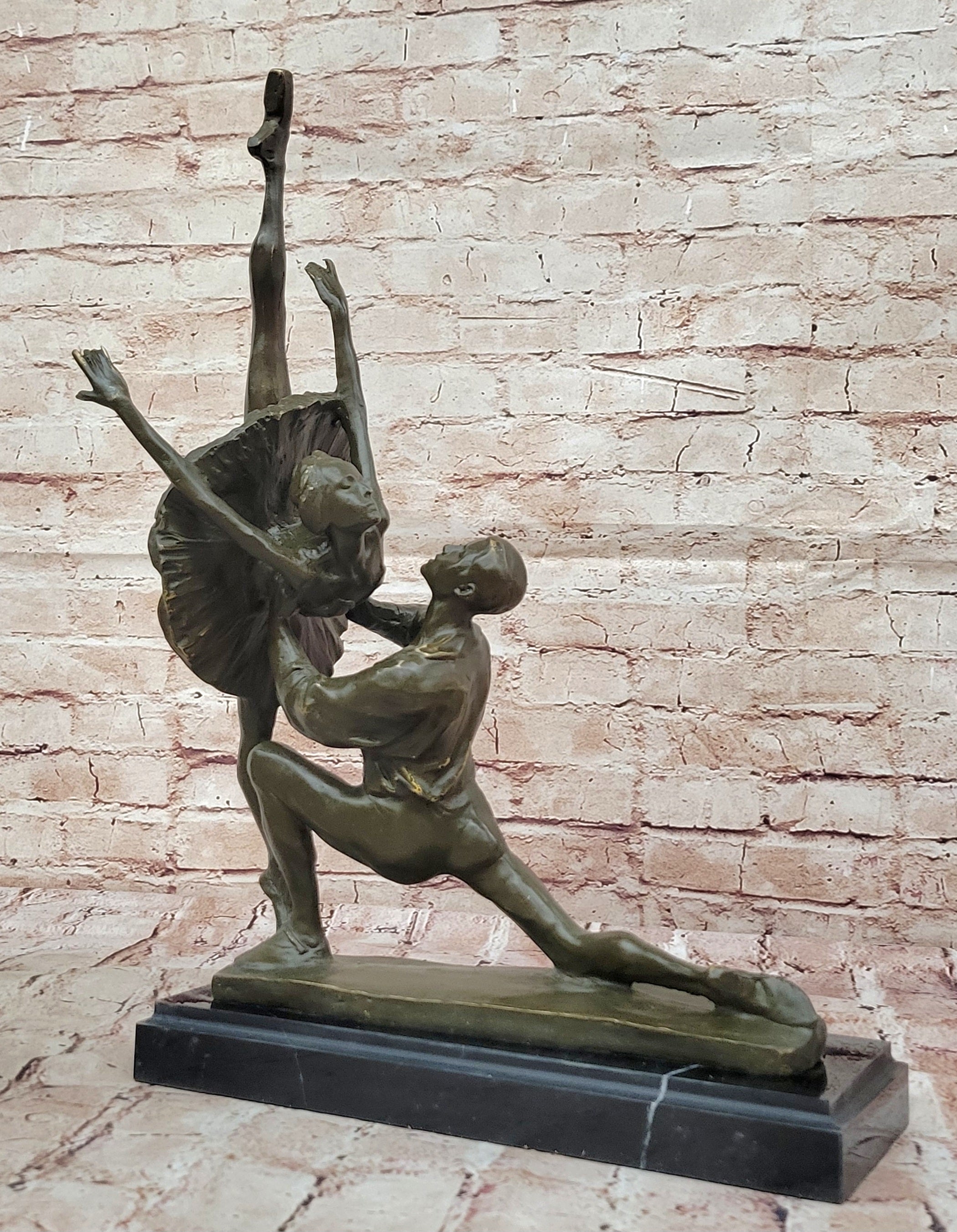 Bronze Ballet Dancers Sculpture by Vitaleh
