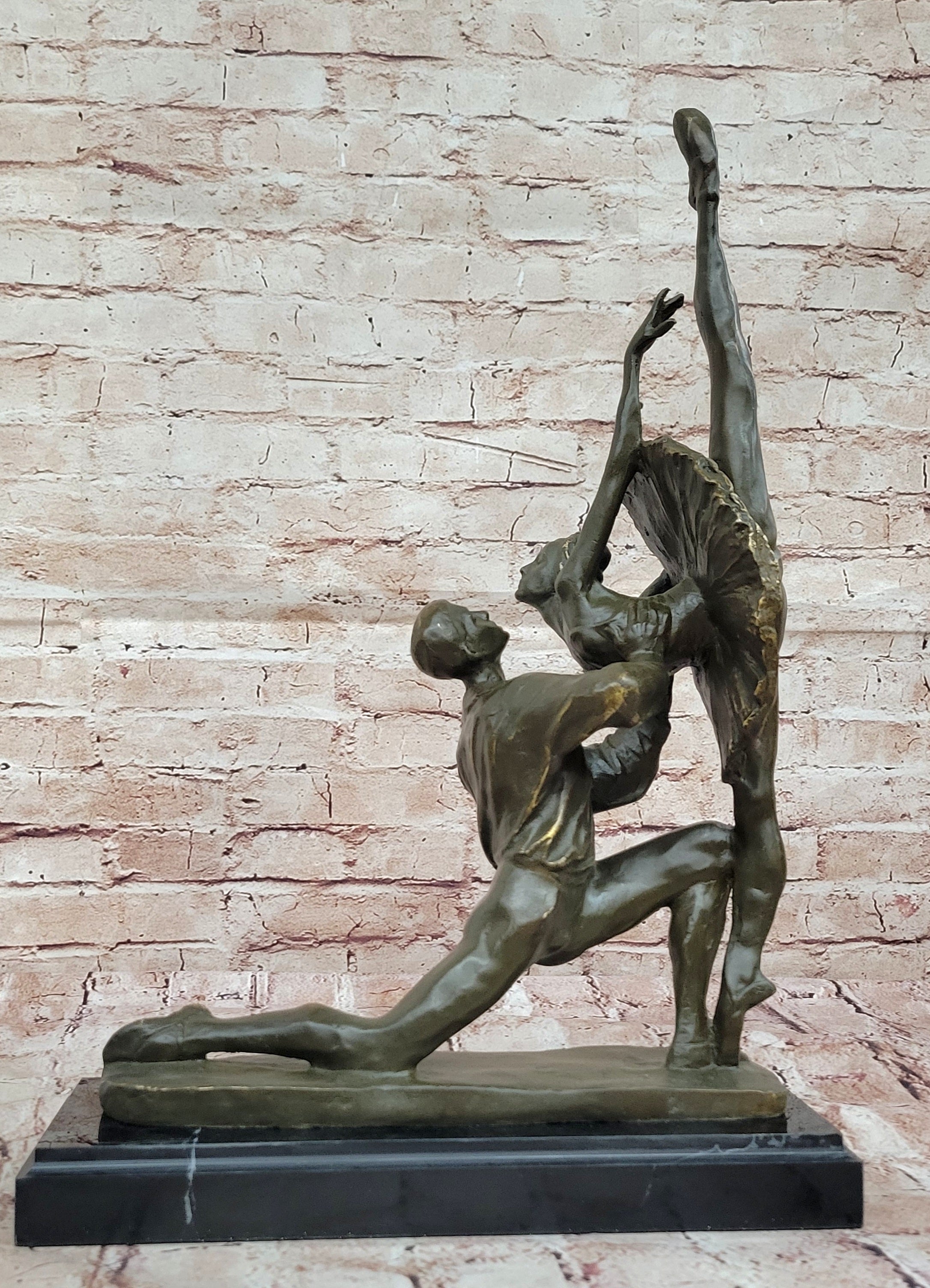 Bronze Ballet Dancers Sculpture by Vitaleh