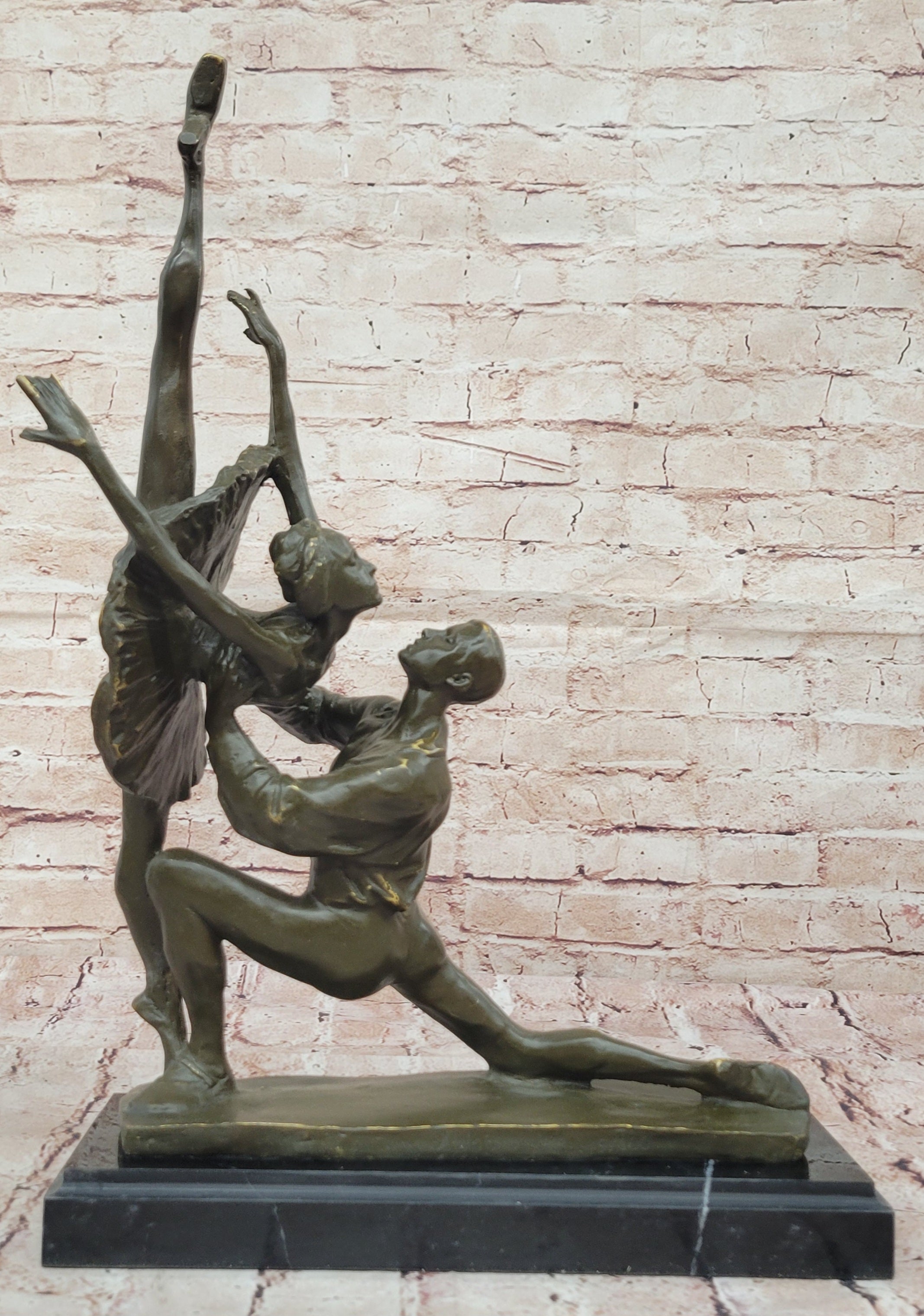 Bronze Ballet Dancers Sculpture by Vitaleh