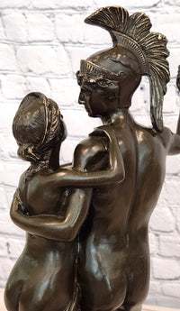 Mars and Venus Sculpture Bronze Aphrodite Statues Mythical Artwork Statue Decor