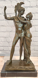 Mars and Venus Sculpture Bronze Aphrodite Statues Mythical Artwork Statue Decor