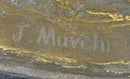 Bruce Lee Martial Arts Bronze Sculpture by J. Mavchi