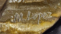 Bronze Ancient Greek Artemis Diana of Versailles Diana the Huntress signed M.Lopez