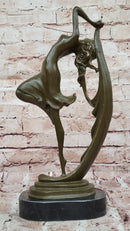 Female Dancer in Motion Bronze Sculpture - Ballet Art