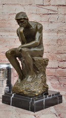 The Thinker Bronze – Rodin Inspired Sculpture on Marble