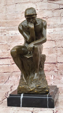 The Thinker Bronze – Rodin Inspired Sculpture on Marble