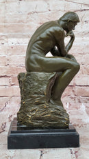 The Thinker Bronze – Rodin Inspired Sculpture on Marble