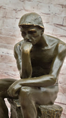 The Thinker Bronze – Rodin Inspired Sculpture on Marble