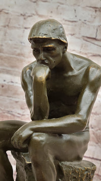 The Thinker Bronze – Rodin Inspired Sculpture on Marble
