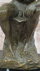 The Thinker Bronze – Rodin Inspired Sculpture on Marble
