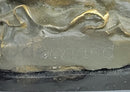 Memento Mori Erotic Bronze Sculpture – Skeleton and Woman