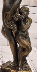 Michelangelo Greek God Dionysus & Roman Mythology Bacchus God of Wine Bronze
