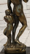 Michelangelo Greek God Dionysus & Roman Mythology Bacchus God of Wine Bronze