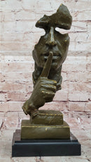 Abstract 'Silence' Bronze Sculpture – Dali Modern Art